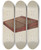 Triptych art skateboard deck of Mattie P Goodman Writing Desk Lap by Mattie P Goodman