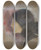 Triptych art skateboard deck of Alice Pike Barney Vamp Of 1900 Lottie Stein by Alice Pike Barney (1857-1931)