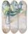 Triptych art skateboard deck of Thorvald Erichsen Flowers by Thorvald Erichsen (1868-1939)