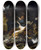 Triptych art skateboard deck of Jan Weenix Still Life Of Game Including A Hare Black Grouse And Partridge A Spaniel Looking On With A Pigeon In Flight by Jan Weenix (1641-1719)