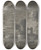 Triptych art skateboard deck of Johann Ludwig Ernst Morgenstern Turmruine Am Wasser Bei Mondschein by Johann Ludwig Ernst Morgenstern (1738-1819)