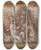Triptych art skateboard deck of Giuseppe Passeri The Madonna And Child In A Fictive Frame by Giuseppe Passeri (1654-1714)