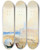 Triptych art skateboard deck of Hercules Brabazon Brabazon A Gondola Passing Under A Bridge In Venice by Hercules Brabazon Brabazon (1821-1906)