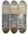 Triptych art skateboard deck of William Mctaggart Fishing From The Rocks Port Seton by William Mctaggart (1835-1910)