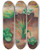 Triptych art skateboard deck of August Macke Pflnzchen Im Wald by August Macke (1887-1914)