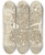 Triptych art skateboard deck of Otto Howen Plattegrond Van Madrid by Otto Howen (1774-1848)