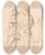 Triptych art skateboard deck of Pietro Testa The Holy Family With Attendant Angels by Pietro Testa (1612-1650)