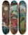 Triptych art skateboard deck of Jan Provoost The Adoration Of The Magi With Tobias And The Angel by Jan Provoost (1465-1529)
