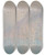 Triptych art skateboard deck of Henrybrokman Monte Doro Lac De Garde by HenryBrokman (1868-1933)