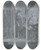 Triptych art skateboard deck of Gottlieb Welt Abraham Bewirtet Die Drei An Einem Tisch Sitzenden Engel Links An Der Tr Lauscht Sara by Gottlieb Welte (1745-1792)