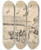 Triptych art skateboard deck of Christian Krohg Variant Til Illlustrasjon I Hkon Den Godes Saga Snorre Sturlason Kongesagaer Kristiania 1899 by Christian Krohg (1852-1925)