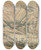 Triptych art skateboard deck of Song Xu Mt Fenghuang Mt Phoenix by Song Xu (1525-1606)