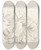 Triptych art skateboard deck of James Ward Study Of Two Headless Classical Statues by James Ward (1769-1859)
