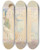 Triptych art skateboard deck of Eero Jrnefelt Sarvikallio Luonnos by Eero Jarnefelt (1863-1937)