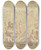 Triptych art skateboard deck of Pietro Testa Bacchanal Rechts Liebkost Ein Alter Mann Ein Mdchen Links Fllt Ein Mann Ber Einen Weinschlauch by Pietro Testa (1612-1650)