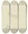 Triptych art skateboard deck of Jakob Becker Study Sheet Drapery by Jakob Becker (1810-1872)