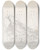 Triptych art skateboard deck of Nicaise De Keyser The Last Moments Of The Composer Carl Maria Von Weber_1 by Nicaise De Keyser (1813-1887)