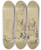 Triptych art skateboard deck of Wilhelm Busch Am Schlimmsten Aber Oh Oh Oh Erging Es Dem Guten Fidelio by Wilhelm Busch (1832-1908)