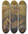 Triptych art skateboard deck of Vicente Lpez Portaa The Expulson Of Adam And Eve From Paradise by Vicente Lopez Portana (1772-1850)