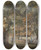 Triptych art skateboard deck of Paul Sandby Halfway House Sadlers Wells by Paul Sandby (1731-1809)