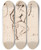 Triptych art skateboard deck of Sir Joshua Reynolds Seated Man_1 by Sir Joshua Reynolds (1723-1792)