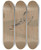 Triptych art skateboard deck of Friedrich Carl Von Scheidlin Head Study Of Mountain Goat by Friedrich Carl Von Scheidlin (1822-1913)
