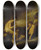 Triptych art skateboard deck of Benjamin Gerritsz Cuyp Argus Mercury And Io by Benjamin Gerritsz Cuyp (1612-1652)