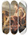 Triptych art skateboard deck of Charlesandr Van Loo Apollo Seated Holding A Lyre In Front Of An Athenienne And A Snake by Charles-Andr van Loo (1705-1765)