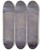 Triptych art skateboard deck of Otto Meyeramden Starry Landscape With Mountain Peak by Otto Meyer-Amden (1885-1933)