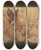 Triptych art skateboard deck of Alexandre De Riquer Composition With Winged Nymph Blowing Amongst Reeds by Alexandre de Riquer (1856-1920)