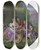 Triptych art skateboard deck of Charlesnicolas Dodin Adventures Of Telemachus by Charles-Nicolas Dodin