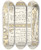 Triptych art skateboard deck of Walter Crane The Snake And The File The Fox And The Crow by Walter Crane (1845-1915)