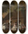 Triptych art skateboard deck of Micha Stachowicz Dancing In Front Of The Village Inn by Michal Stachowicz (1768-1825)