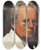 Triptych art skateboard deck of Arthur Segal Self Portrait by Arthur Segal (1875-1944)