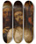 Triptych art skateboard deck of Sodoma Christ Presented To The People Ecce Homo by Sodoma (1477-1549)