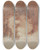 Triptych art skateboard deck of Nicolas Guibal Kopf Eines Schlafenden Kindes Nach Rechts by Nicolas Guibal (1725-1784)