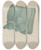 Triptych art skateboard deck of Melita Hofmann Childs Bonnet by Melita Hofmann (1907-1976)