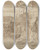 Triptych art skateboard deck of Alphonse Legros English Beggars by Alphonse Legros (1837-1911)