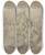Triptych art skateboard deck of Eduard Von Steinle Madonna Mit Musizierendem Engel Madonna Del Campidoglio by Eduard Von Steinle (1810-1886)