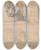 Triptych art skateboard deck of James Ward Two Studies Of A Tiger Above Head And Shoulders Below Hindquarters by James Ward (1769-1859)
