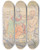 Triptych art skateboard deck of Ferdinand Hart Nibbrig Ontwerp Voor Schilderij De St Vitusdans by Ferdinand Hart Nibbrig (1866-1915)