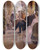 Triptych art skateboard deck of Torsten Wasastjerna Interior From Rudolfina Wasastjernas Home In Helsinki Pohjoisranta 6 by Torsten Wasastjerna (1863-1924)