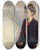 Triptych art skateboard deck of Odilon Redon Baroness Robert De Domecy by Odilon Redon (1840-1916)