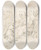 Triptych art skateboard deck of Francesco Zugno Angelo Maria Querini Created Cardinal By Benedict Xiii by Francesco Zugno (1709-1787)
