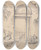 Triptych art skateboard deck of George Chinnery Peasant Seated By A Doorway by George Chinnery (1774-1852)