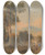 Triptych art skateboard deck of William Havell Landscape With Figures by William Havell (1782-1857)