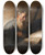 Triptych art skateboard deck of Jan Lievens Apostle Paul by Jan Lievens (1607-1674)