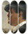 Triptych art skateboard deck of Peder Severin Kryer Carl Locher by Peder Severin Kroyer (1851-1909)