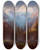 Triptych art skateboard deck of Rgis Franois Gignoux The Jung Frau Switzerland by Regis Francois Gignoux (1814-1882)