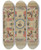 Triptych art skateboard deck of Ernest Capaldo Historical Textile by Ernest Capaldo